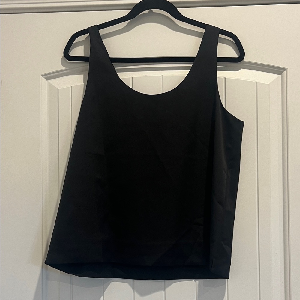 J Crew Black Women's Tank Top SZ M